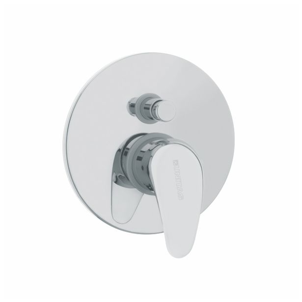 ARMATURA IN PRIKLJUČEK UNITAS POKRIVNA PLOŠČA ZA TUŠ S PREKLOPNIKOM SIMPATY