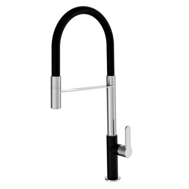 ARMATURA ZA POMIVALNO KORITO BLITZ K 1710 FLEX V ČRNI BARVI