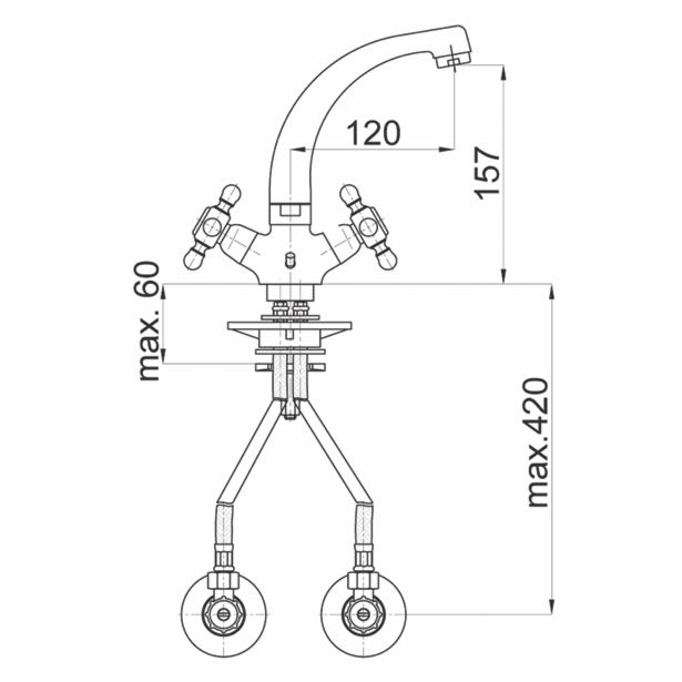 PIPA ZA UMIVALNIK UNITAS STIL Z10
