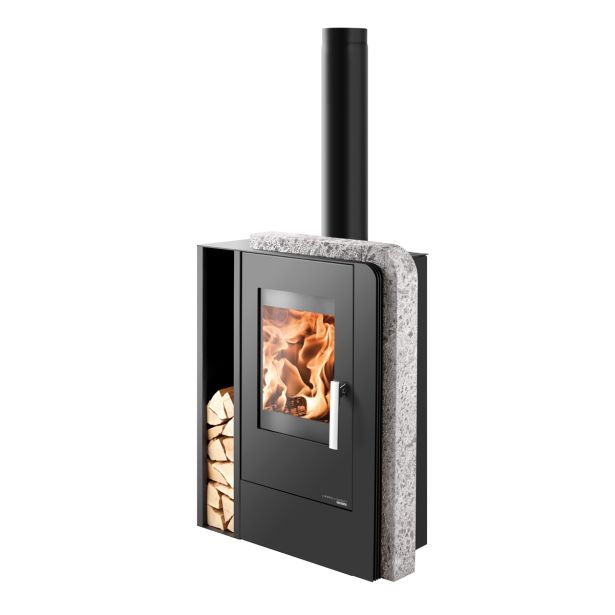 KAMINSKA PEČ HAAS+SOHN ARUBA EASY 220.17-ST ČRNA/MILASTI PESEK