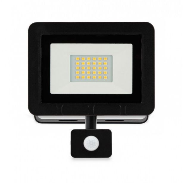 ASALITE LED REFLEKTOR 20W 4500K, 1600LM + SENZOR