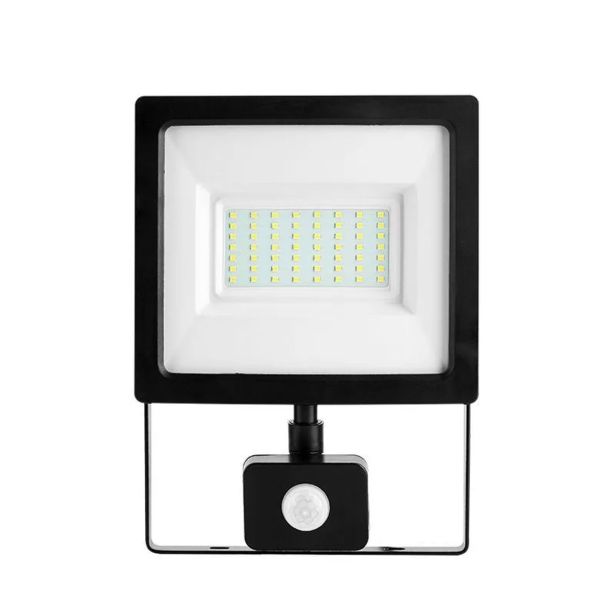 ASALITE LED REFLEKTOR 50W 4500K, 4000LM + SENZOR