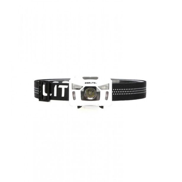 NAGLAVNA SVETILKA ASALITE LED 3W, POLNILNA, SENZOR, BELA