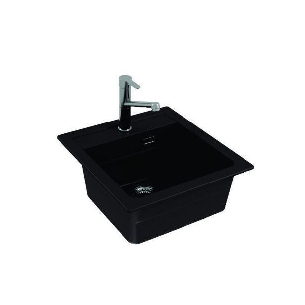 GRANITAL POMIVALNO KORITO ALVEUS ATROX 20, CARBON-G91 470X500 MM