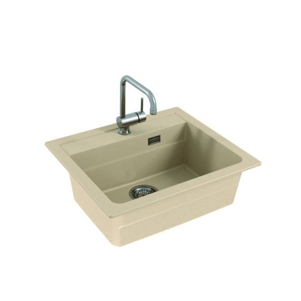 GRANITAL POMIVALNO KORITO ALVEUS ATROX 30, TERRA G22 590X500 MM