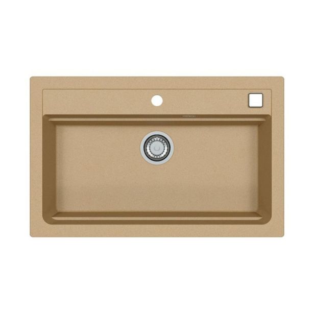 GRANITAL POMIVALNO KORITO ALVEUS ATROX 40, BEIGE G55 790X500 MM