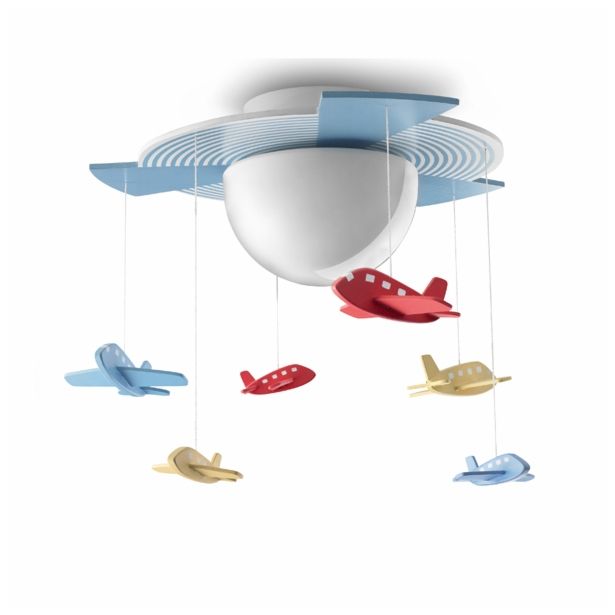 STROPNA IN STEN. SVETILKA PHILIPS AVIGO 1X15W E27 40153/55/16