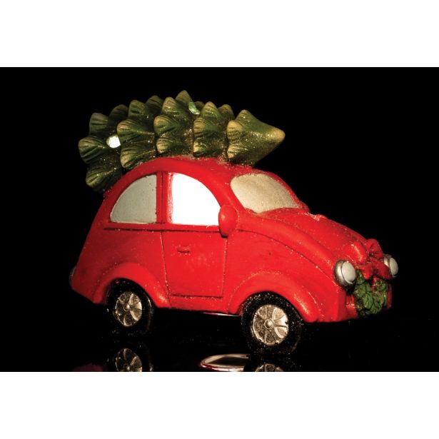 RDEČ AVTO Z LED LUČKO