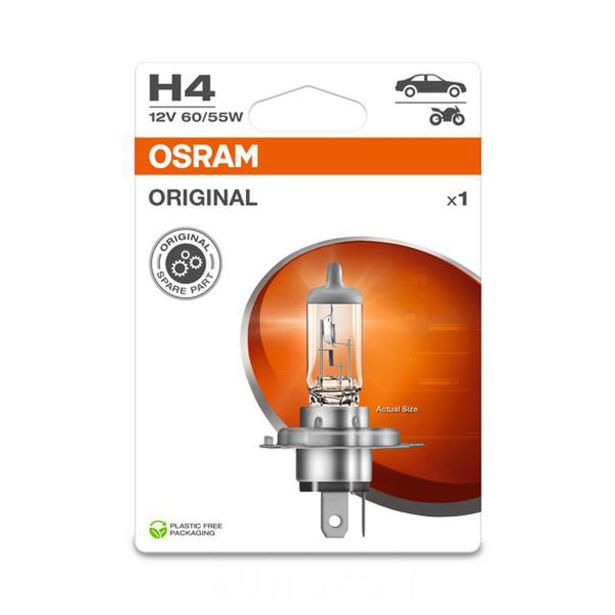 AVTOMOBILSKA ŽARNICA OSRAM H4 12V P43T OSRAM ORIGINAL LINE