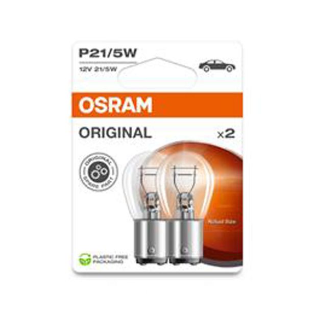 AVTOMOBILSKA ŽARNICA OSRAM POMOŽNA P21/5W 12V BAY15D