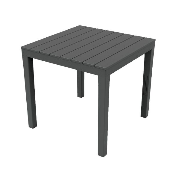 PP MIZA PROGARDEN BALI 78X78X72 CM ANTRACIT