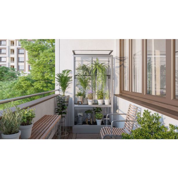 BALKONSKI RASTLINJAK VITAVIA POLIS 350 ESG, ALU