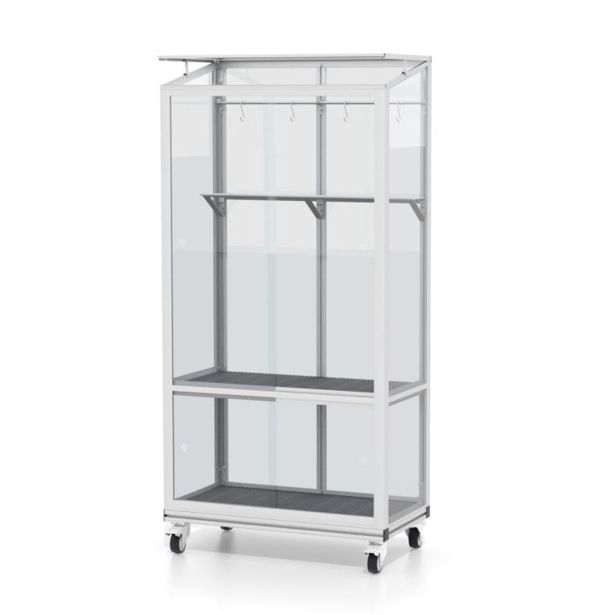 BALKONSKI RASTLINJAK VITAVIA POLIS 350 ESG, ALU KOLESA