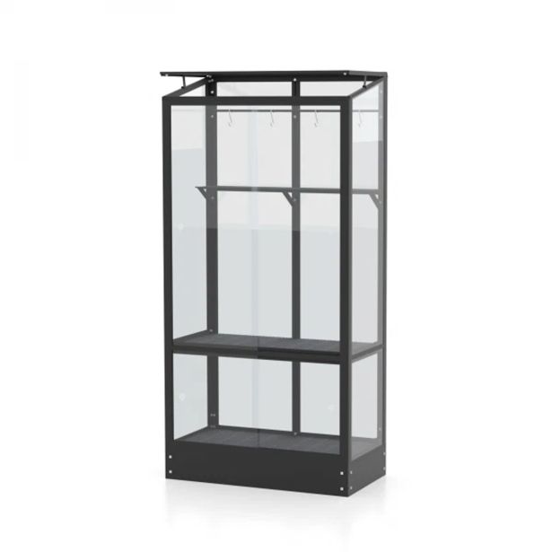 BALKONSKI RASTLINJAK VITAVIA POLIS 350 ESG, ČRNA