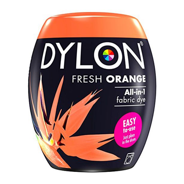 BARVA DYLON ORANŽNA 55 350 G ZA TEKSTIL
