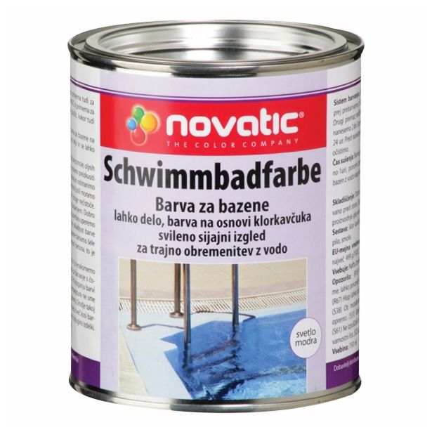BARVA ZA BAZEN AMAL NOVATIC BELA 2.5 L RAL: 9010