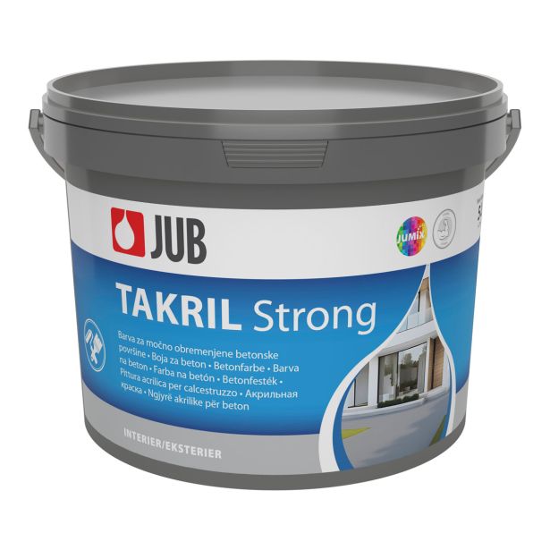 BARVA ZA BETON JUB TAKRIL STRONG BEL 1001 5 L