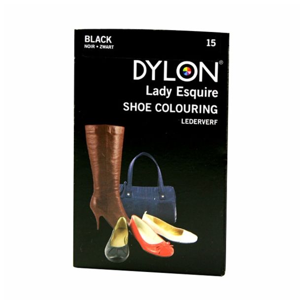 BARVA ZA TEKSTIL DYLON ZA ČEVLJE ČRNA