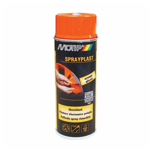 BARVNI SPREJ MOTIP SPRAYPLAST ORANŽNI 400ML - FOLIJA SPREJ