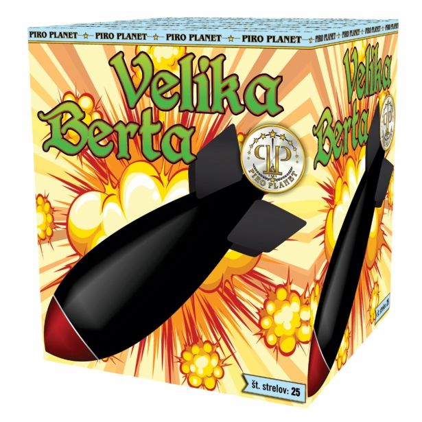 BATERIJA PIRO PLANET VELIKA BERTA 975 G / KAT. F3