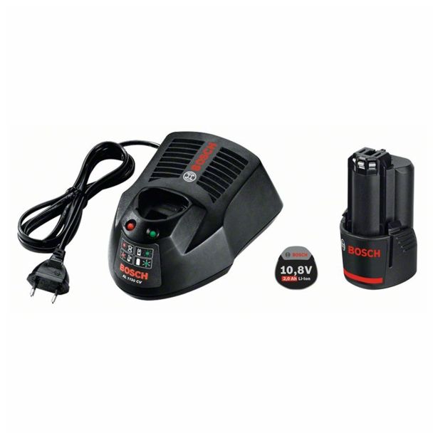 SET AKUMULATOR IN POLNILNIK BOSCH 1X12V,2.0 AH+AL 1230