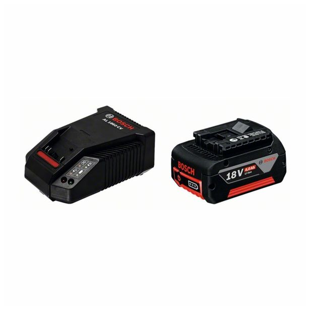 SET AKUMULATOR IN POLNILNIK BOSCH 1 X GBA 18V, 4.0 AH M-C + AL 1860 CV
