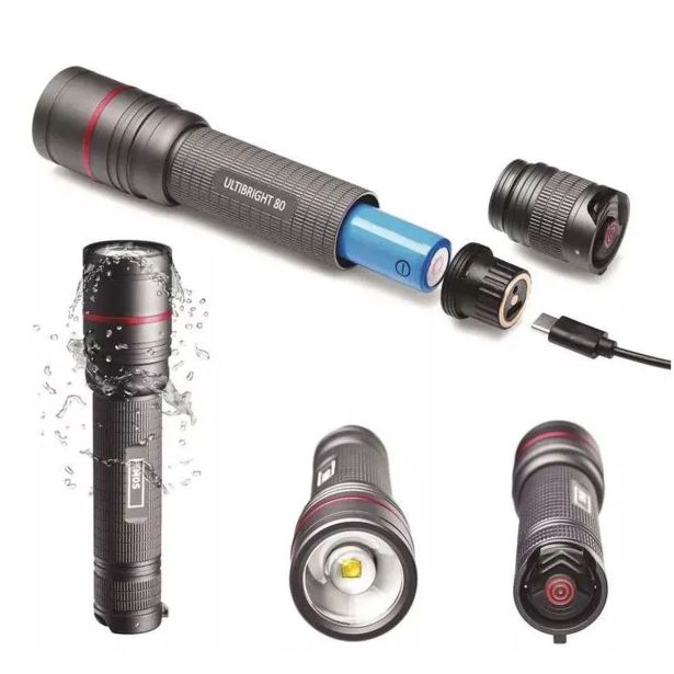 BATERIJSKA SVETILKA EMOS POLNILNA ULTIBRIGHT 80 2600 MAH CREE LED