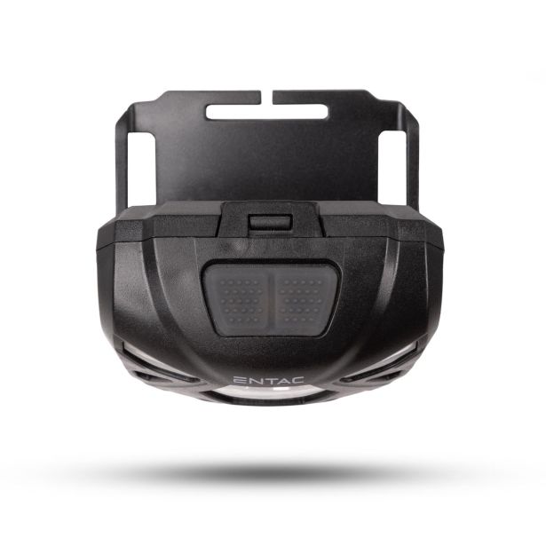 BATERIJSKA SVETILKA ENTAC 5W, S SENZORJEM, ČRNA