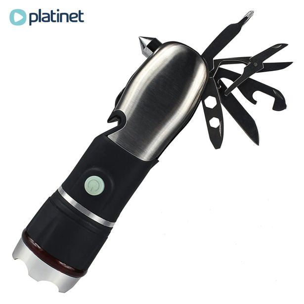 BATERIJSKA SVETILKA PLATINET PAFMT MULTIFUNKCIJSKA ALU