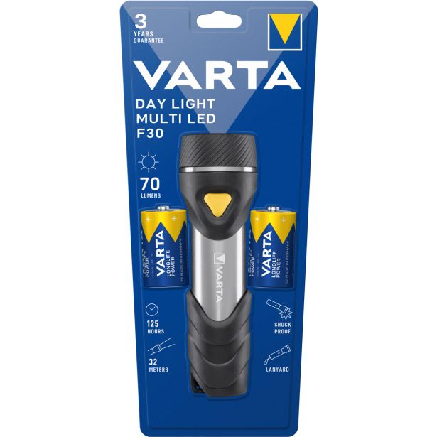BATERIJSKA SVETILKA VARTA F30 MULTI LED