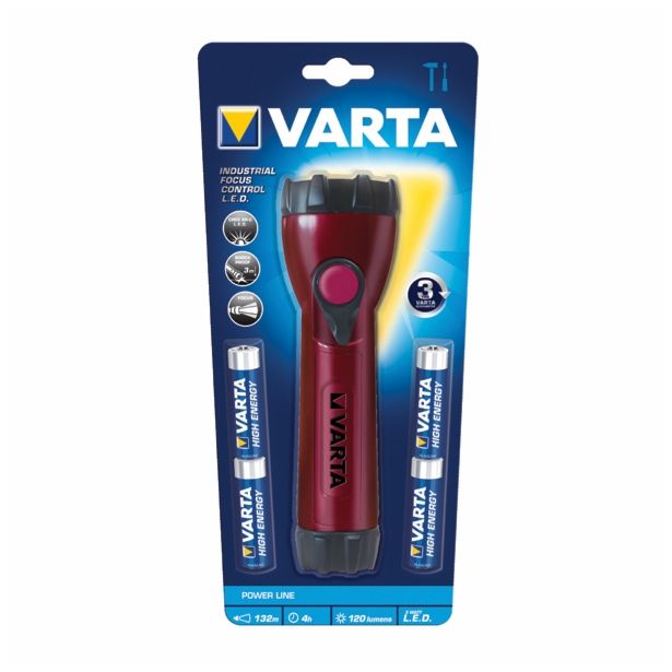 BATERIJSKA SVETILKA VARTA INDUSTRIAL FOCUS CONTROL LED +4XAA BL