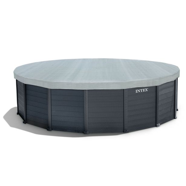 BAZEN S KOVINSKO KONSTRU. INTEX GRAPHITE GRAY PANEL 478X124 CM