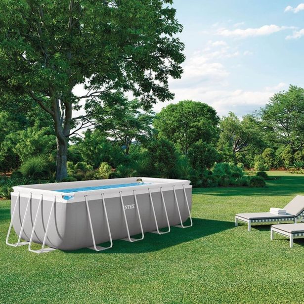 BAZEN S KOVINSKO KONSTRU. INTEX PRISM FRAME 400X200X122 CM