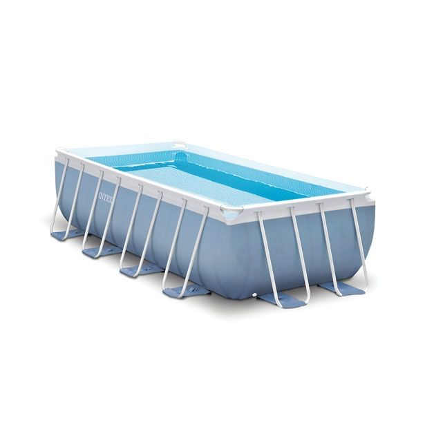 BAZEN S KOVINSKO KONSTRU. INTEX PRISM FRAME PRAVOKOTEN 400X200X100 CM