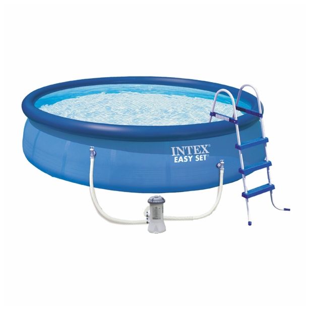 BAZEN Z NAPIHLJIVIM ROBOM INTEX EASY SET 457X107 CM