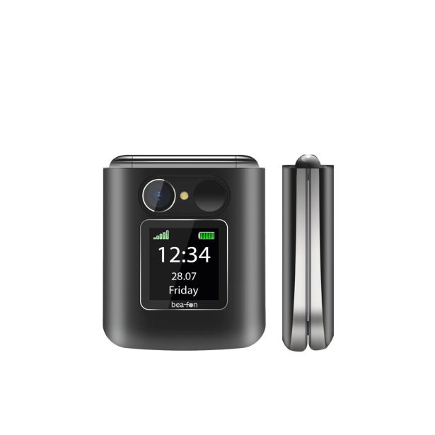 BEAFON FOLD 10 (2G) TELEFON NA TIPKE ZA STAREJŠE - ČRN