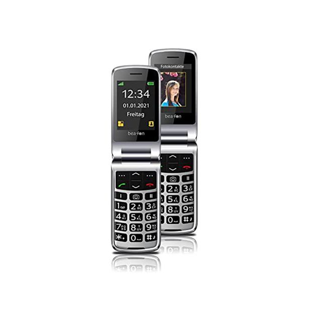 BEAFON SL645 PREKLOPNI TELEFON NA TIPKE ZA STAREJŠE - ČRN