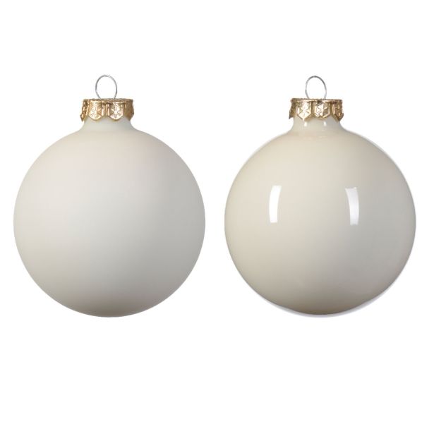 BELE STEKLENE BUNKE, 10 KOSOV, PREMER 60 MM