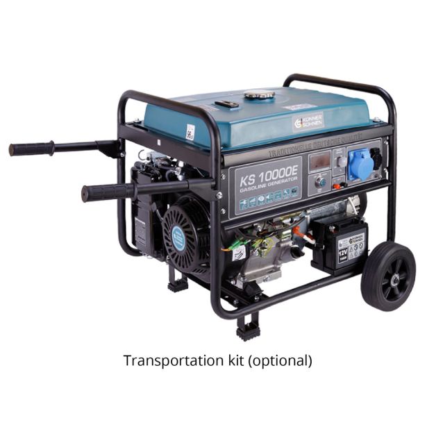 BENCINSKI AGREGAT REM POWER KS 10000E-3 230V/400V KOLESA ROČAJ E-START