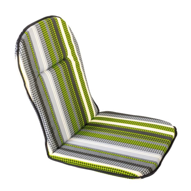 BLAZINA DAJAR BENIS 80X43X3 CM ZELENA/SIVA/VIJOLIČNA