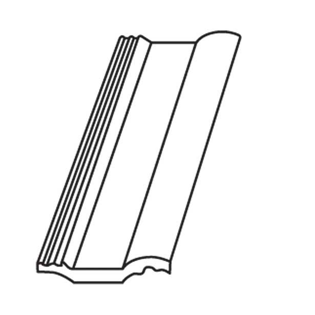 BETONSKA KRITINA BRAMAC KL GLZ 1/2 RDEČE RJAV