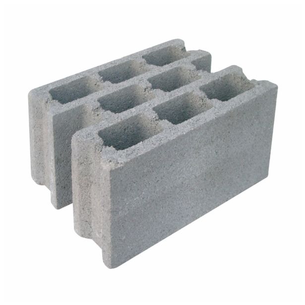 BETONSKI BLOK OBLAK GROUP NBB 30 29X19X39 CM CEMENTNO SIV
