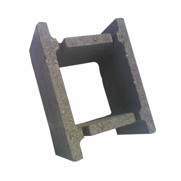 BETONSKI BLOK OBLAK GROUP OPAŽNI H BLOK 20 19X19X39 CM CEMENTNO SIV