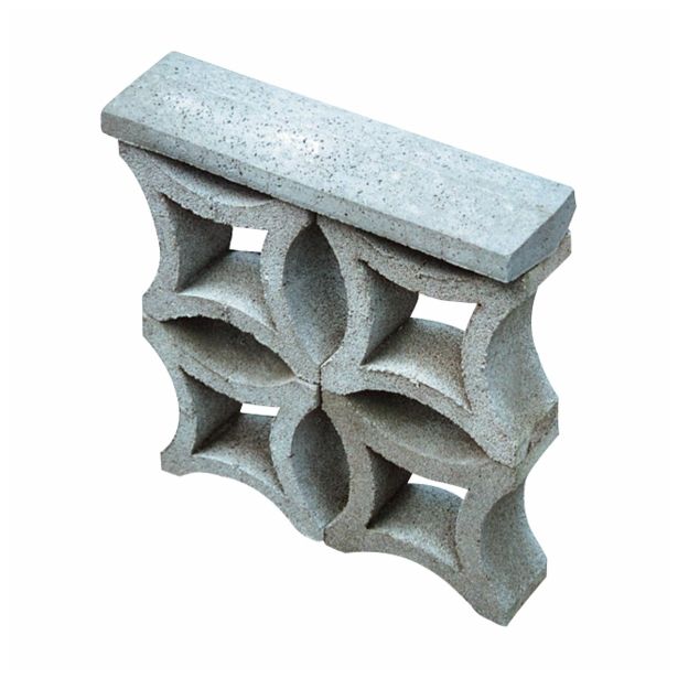 BETONSKI IZDELEK JARC KOCKA ZA OGRAJO 25/25/10 SIVA