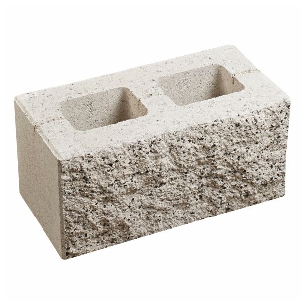 BETONSKI IZDELEK KOGRAD ZIDAK FUTURAX OSNOVNI BEL MELIRAN 40X20X20