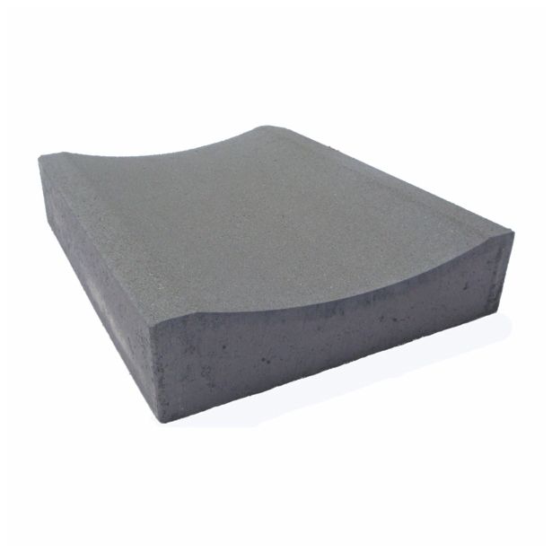 BETONSKI IZDELEK OBLAK GROUP MULDA 40X50X10 CM CEMENTNO SIV