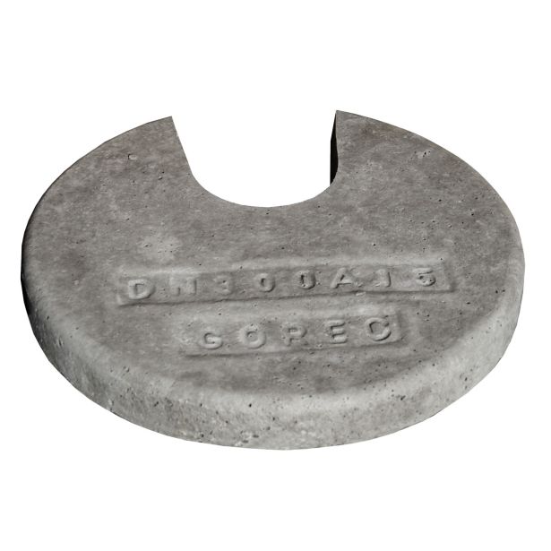 BETONSKI POKROV GOREC FI 30 Z IZREZOM