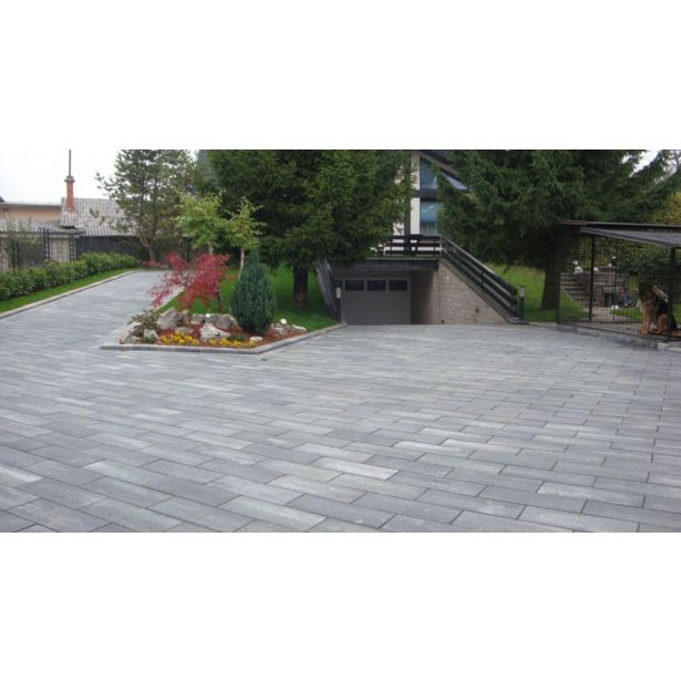 BETONSKI TLAKOVEC OBLAK GROUP FERRARA MIX 16 TONALIT BEL, ČRN