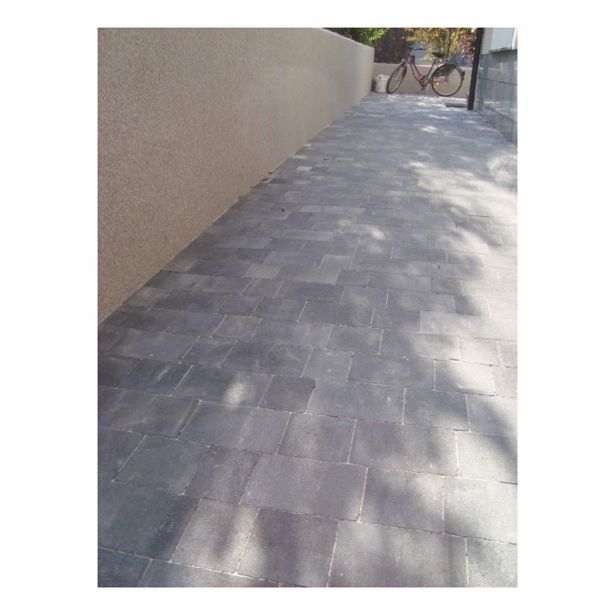 BETONSKI TLAKOVEC OBLAK GROUP LA PIAZZA MIX 04 SIV, ČRN