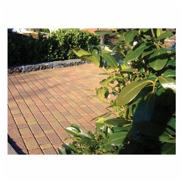 BETONSKI TLAKOVEC OBLAK GROUP RUSTIKAL MIX 01 RDEČ, RUMEN, RJAV